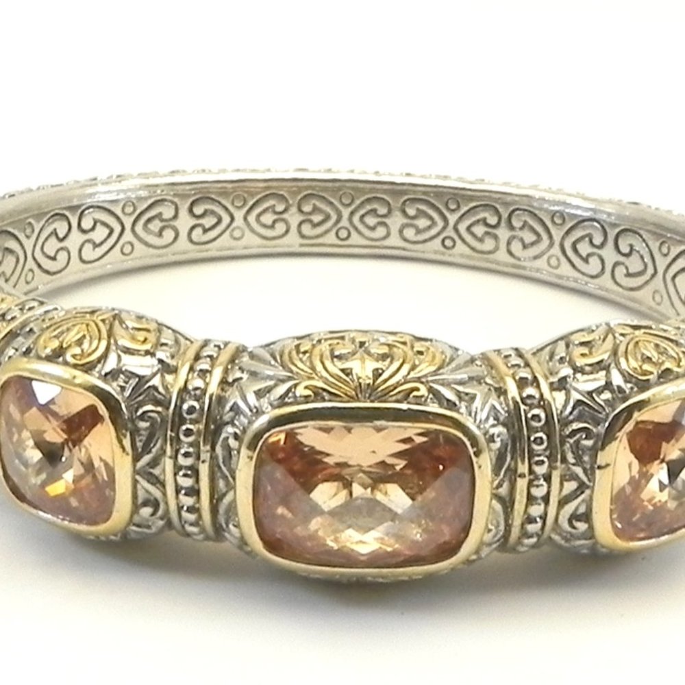 Romanesque Statement Designer Inspired 2-Tone Rect
